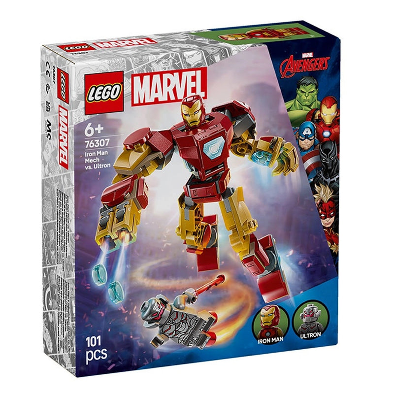 Lego Iron Man Mech vs. Ultron 6A+