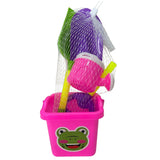 Seau de Plage avec Accessoires Multicolores - Rose