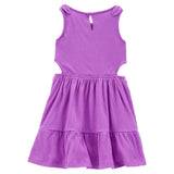 Robe Décontractée Tricotée Carter's - Mauve