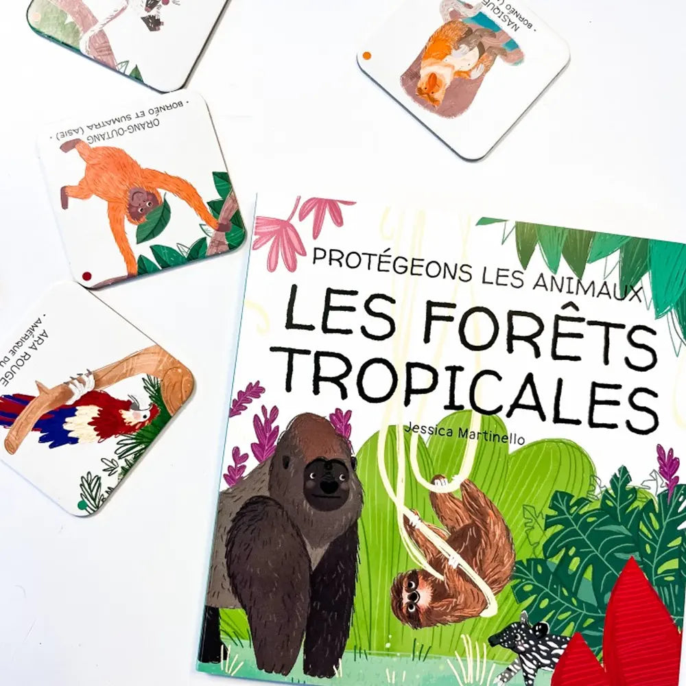 Sassi La Forêt Tropicale Protégeons les Animaux - 4A+