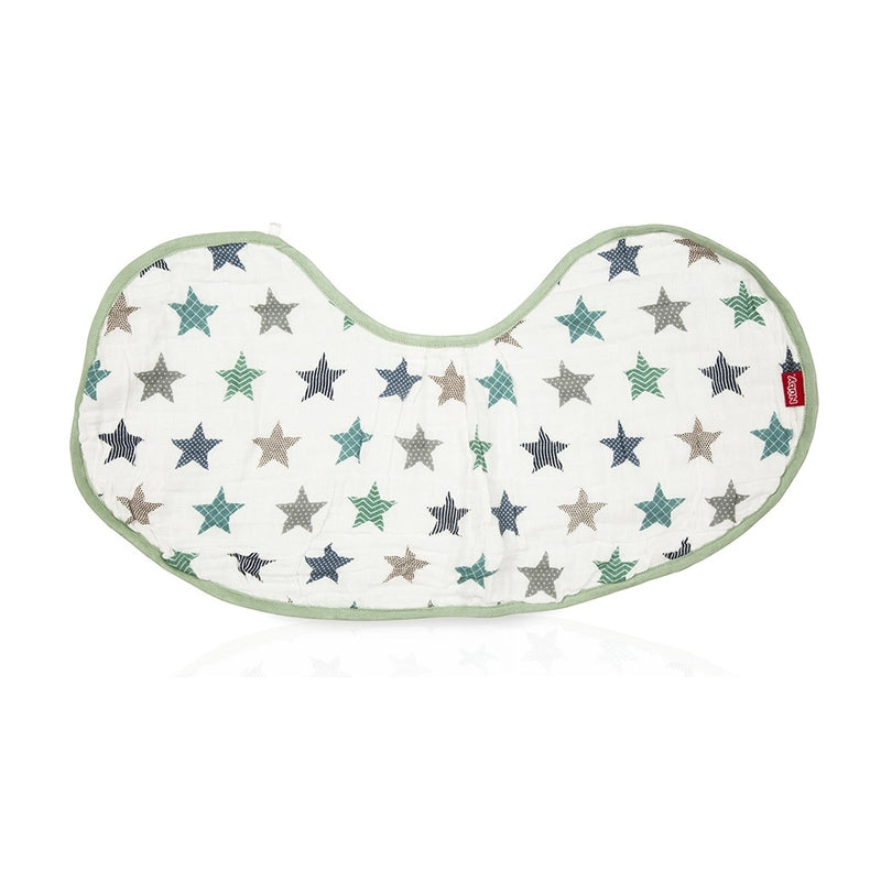Bavoir en Mousseline 2en1 Nûby 0m+ - Les Etoiles