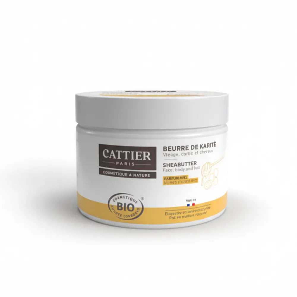 Cattier Beurre de Karité Parfum Miel - 100g