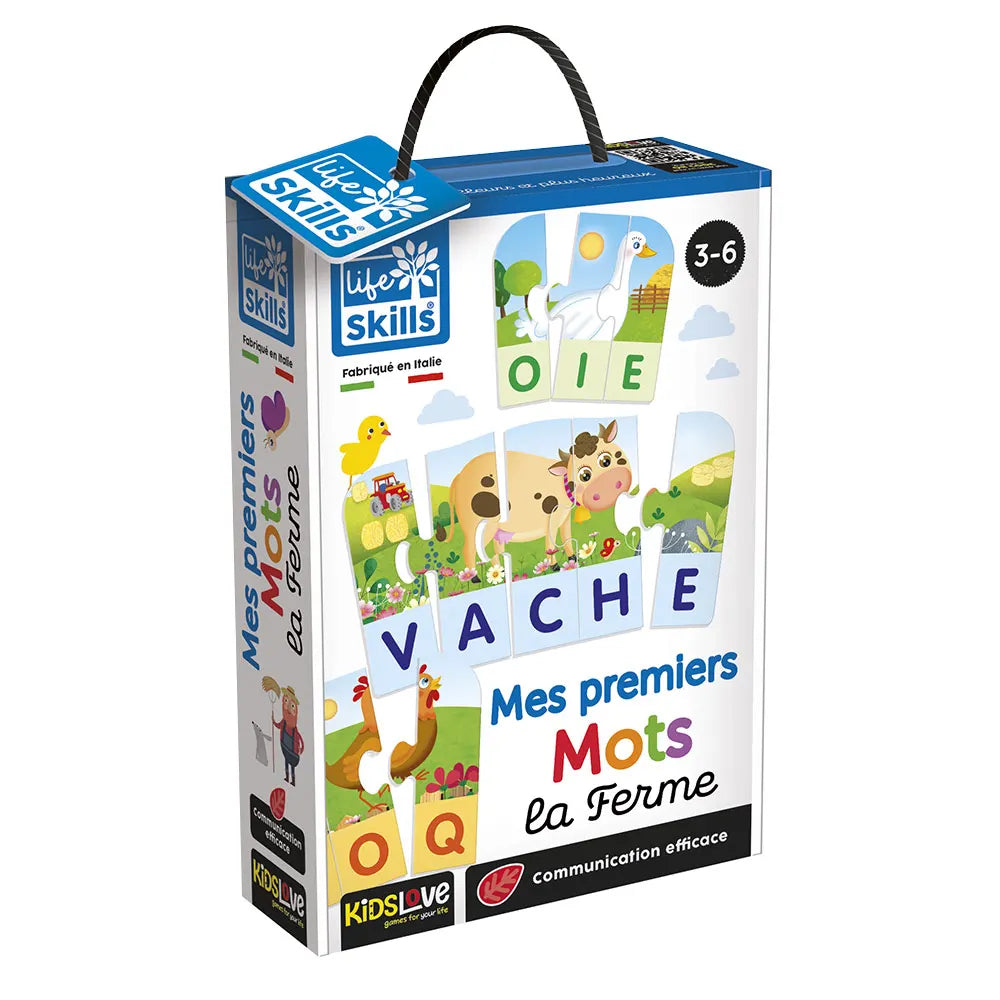 Kids Love Mes Premiers Mots de la Ferme – 3A+