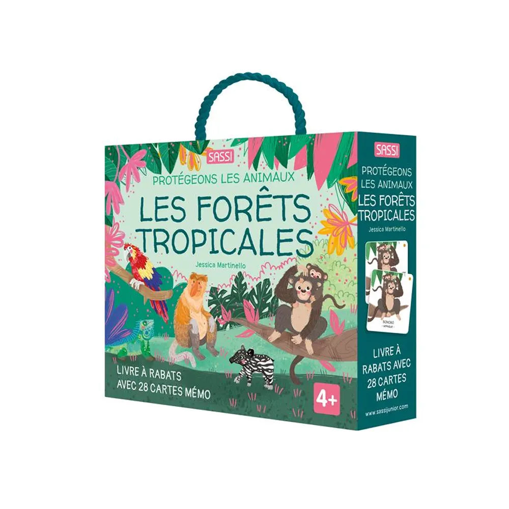 Sassi La Forêt Tropicale Protégeons les Animaux - 4A+