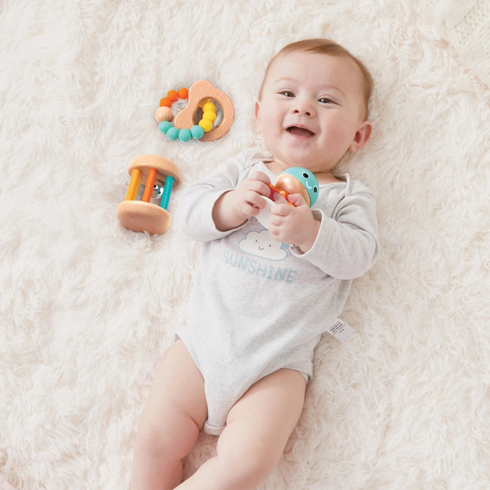 Hape Set de 3 Hochets Sensoriels 0-12M