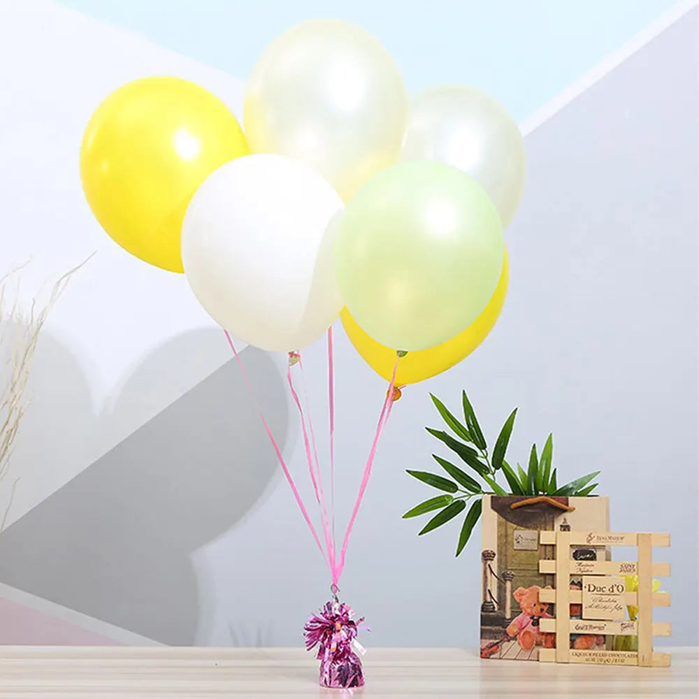 Poids de Ballon Rose – 1 Pièce