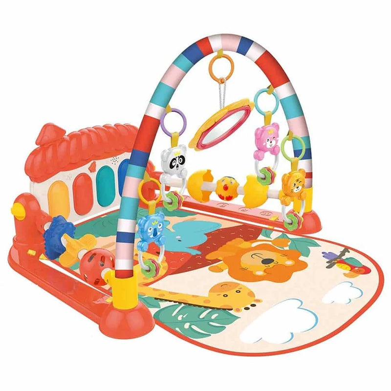 Huanger Tapis Piano d’Éveil Musical Lumineux 3 en 1 - 0M+