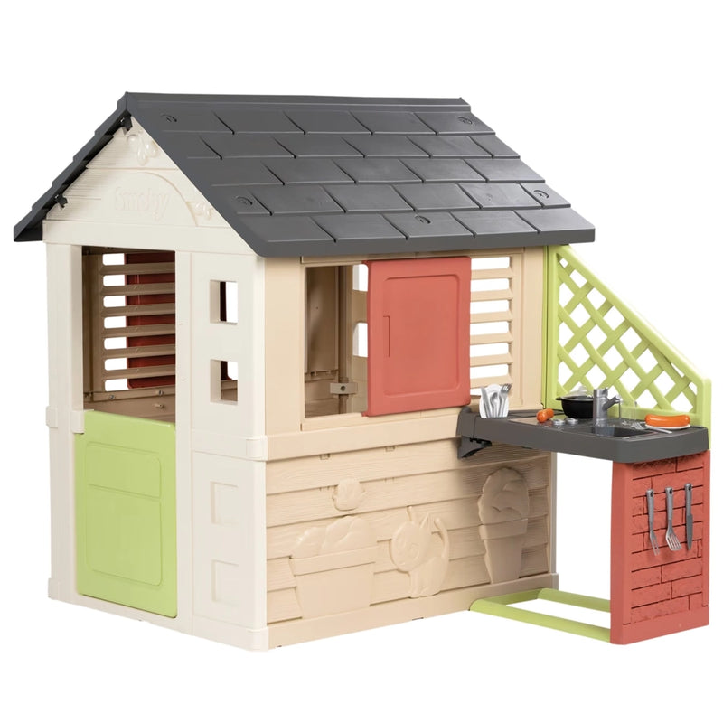 Smoby Maison Nature et Cuisine d'Été 2A+