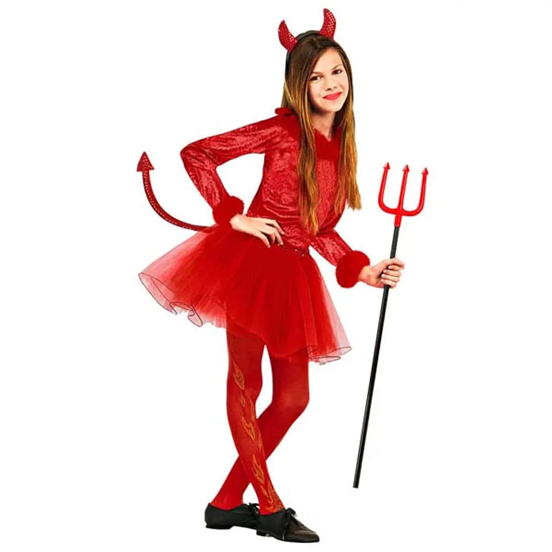 Déguisement de Diablesse avec Tulle
