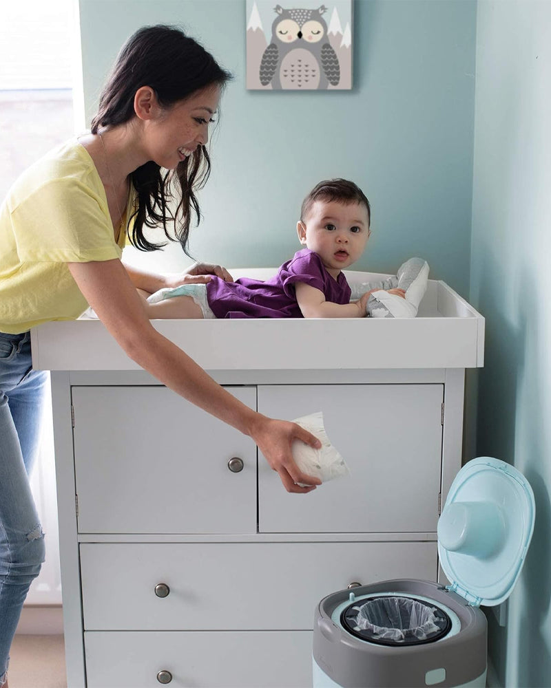 Poubelle à couches Anti-Odeur Twist & Click Tommee Tippee - Blanc