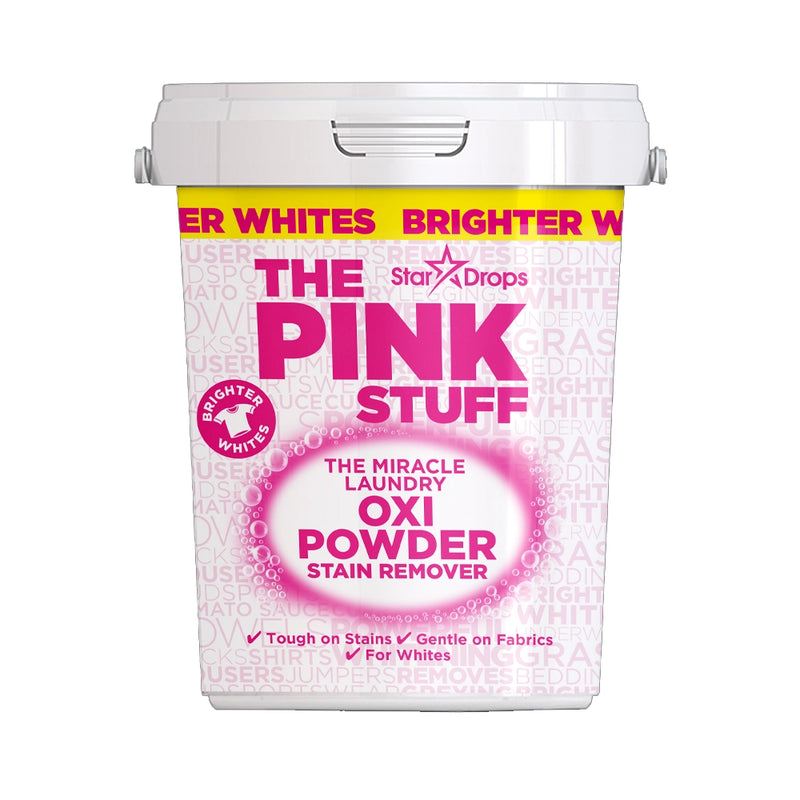 The Pink Stuff Détachant en Poudre OXI MIRACLE pour le Linge Blanc - 1Kg