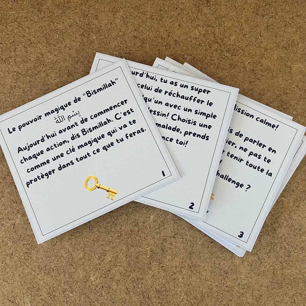 Cartes de Bonnes Actions - Spécial 6-12 ans