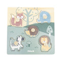 Viga Toys PolarB Puzzle Plat avec Poignées Animaux 18M+