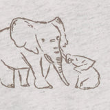 Ensemble 3 Pièces Carter's - Éléphant Gris & Ivoire