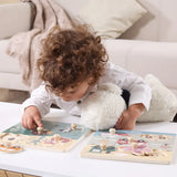 Viga Toys PolarB Puzzle Plat avec Poignées Transports 18M+