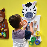 Viga Toys Jeu mural Associer les Formes - 18m+