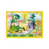 Trefl Puzzle 4en1 Famille Treflik - 3A+