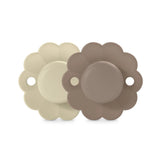 Suavinex Pack de 2 Sucettes Physiologique 6-18M - Gray & Umber
