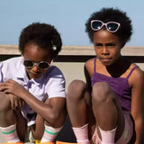 ki ET LA Lunettes Sun 4-6 ans - Rose Glitter