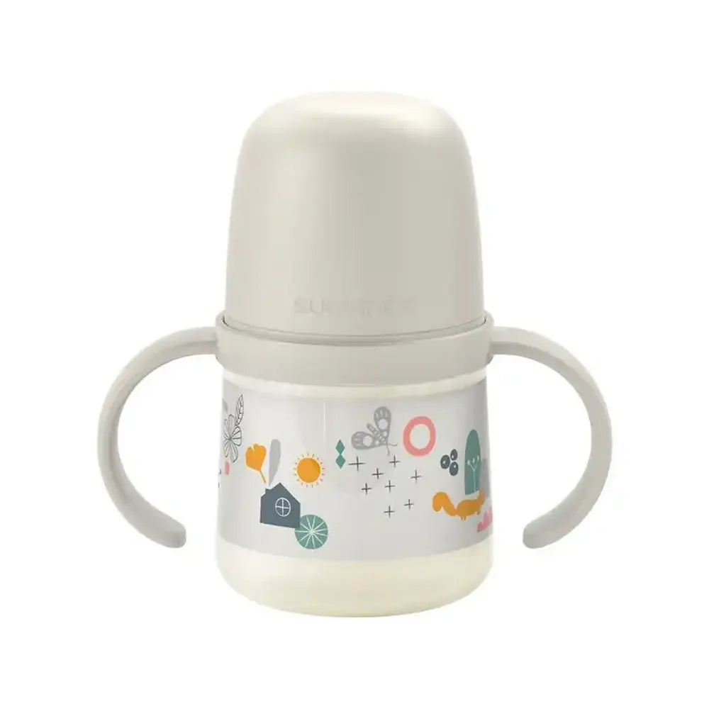 Suavinex Biberon Learning avec Poignées Walk 6M+ Gris - 150ml