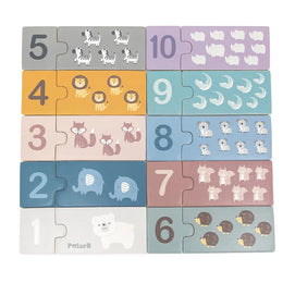 Viga Toys PolarB Puzzle de Chiffres 18M+