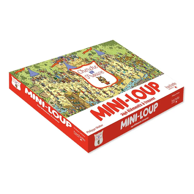 Mini Loup Jeu Cherche et Trouve - 3A+