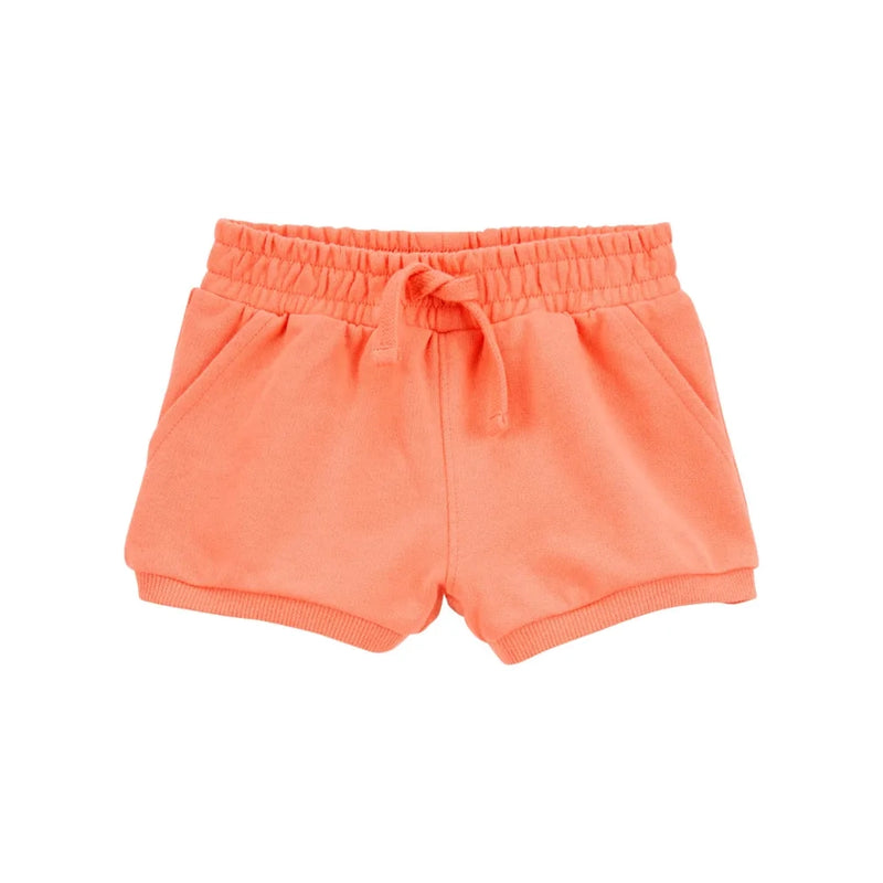 Short en Molleton à Enfiler Bébé Fille Carter's - Orange