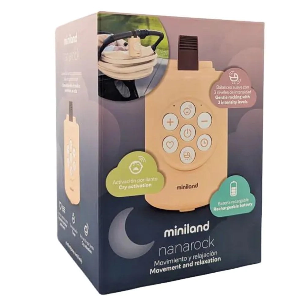 Miniland Nanarock Balancelle automatique pour poussette