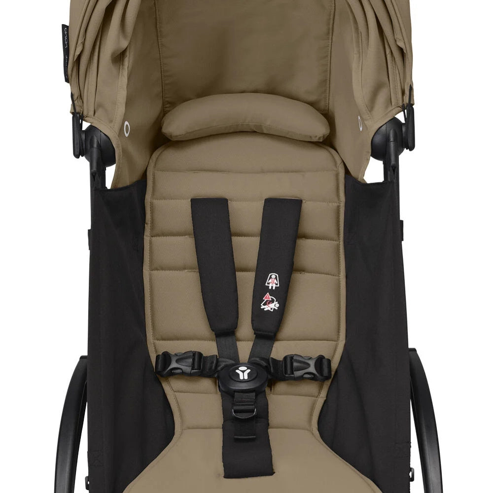 Poussette Stokke® YOYO³ Cadre Noir 6M+ - Toffee