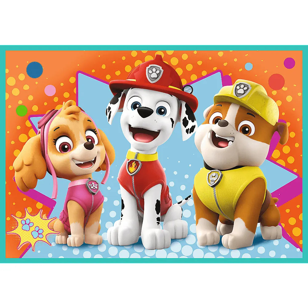 Trefl Puzzle 4en1 La Joyeuse Équipe de la Pat' Patrouille - 3A+