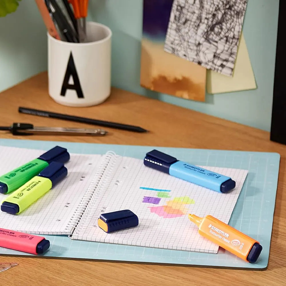Staedtler Lote de 6 Resaltadores 364 WP6 Textsurfer Classic