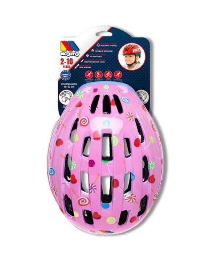 Molto Casque Enfants +2A - Rose