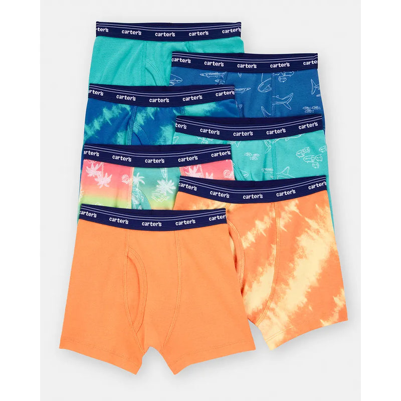Lot de 7 Boxers Garçon Carter's - Tie-Dye