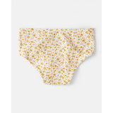 Lot de 7 culottes stretch fille - Floral/Cœurs