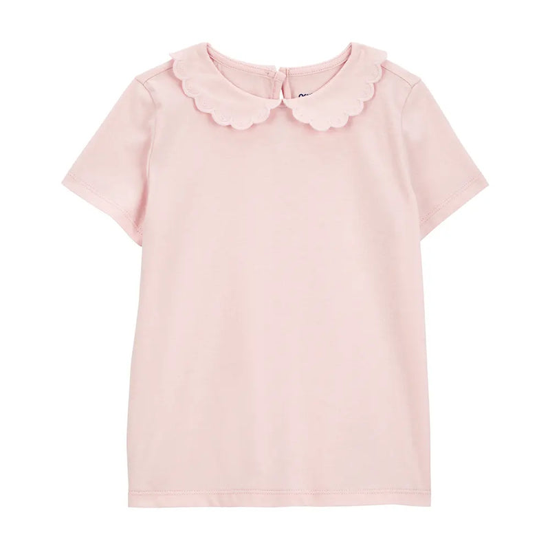 Camiseta de Manga Corta para Niña OshKosh - Rosa