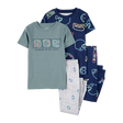 Pyjama 4 pièces sport garçon - 100% Coton