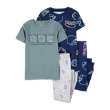 Pyjama 4 pièces sport garçon - 100% Coton