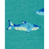 Pyjama 4 pièces requin garçon - 100% Coton