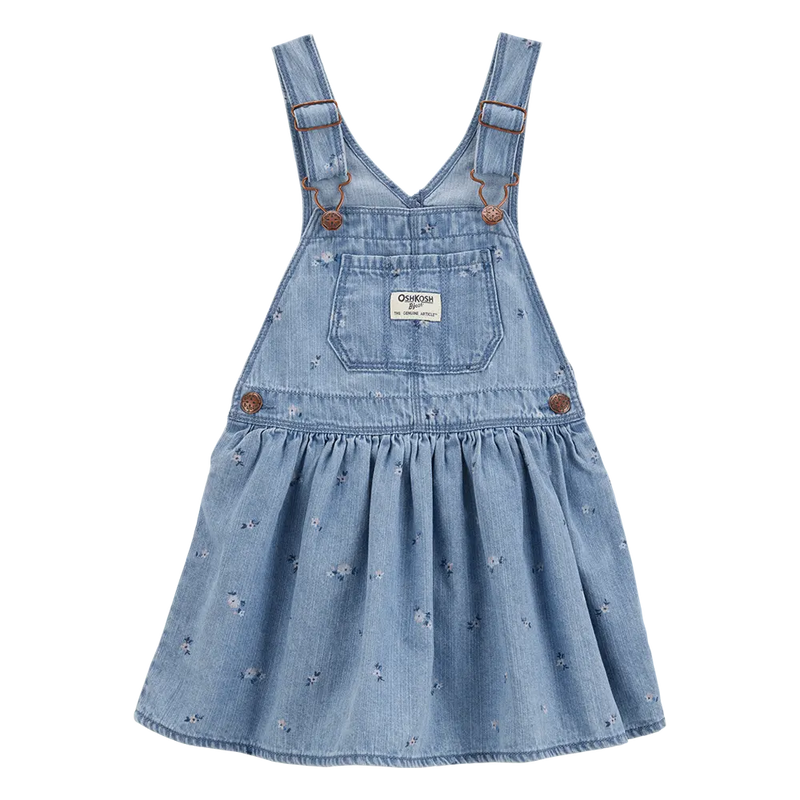 Robe-salopette en Tricot OshKosh - Floral