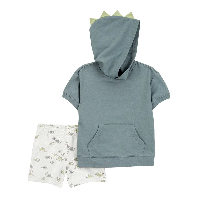 Short & Sweat à Capuche Garçon Carter's - Dinosaure