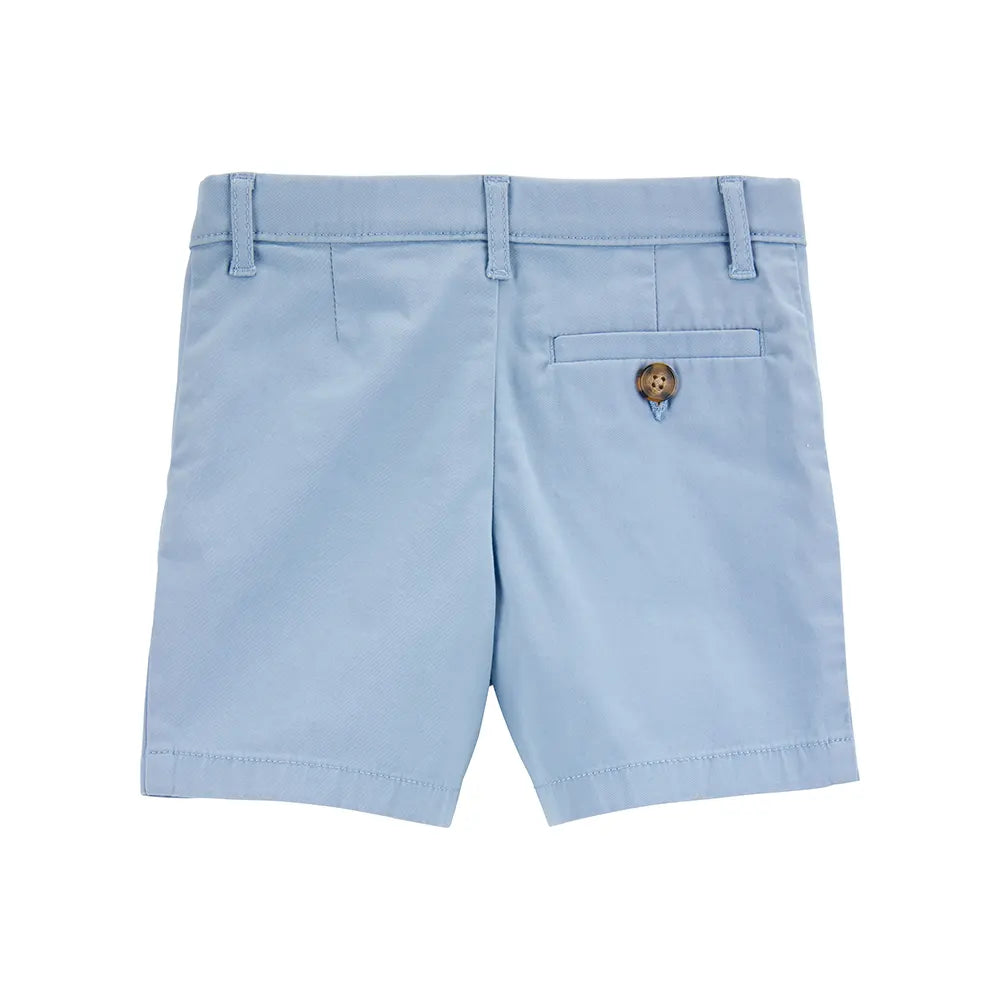 Short Chino Extensible Garçon Carter's - Bleu