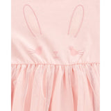 Robe Tutu à Manches Courtes Fille Carter's - Rose Lapin