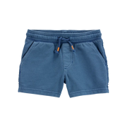 Short en molleton à enfiler garçon - Bleu