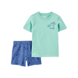 Ensemble t-shirt et short dinosaure garçon (2-5 ans)