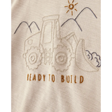 Ensemble t-shirt et short garçon - Construction