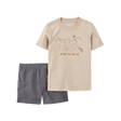 Ensemble t-shirt et short garçon - Construction