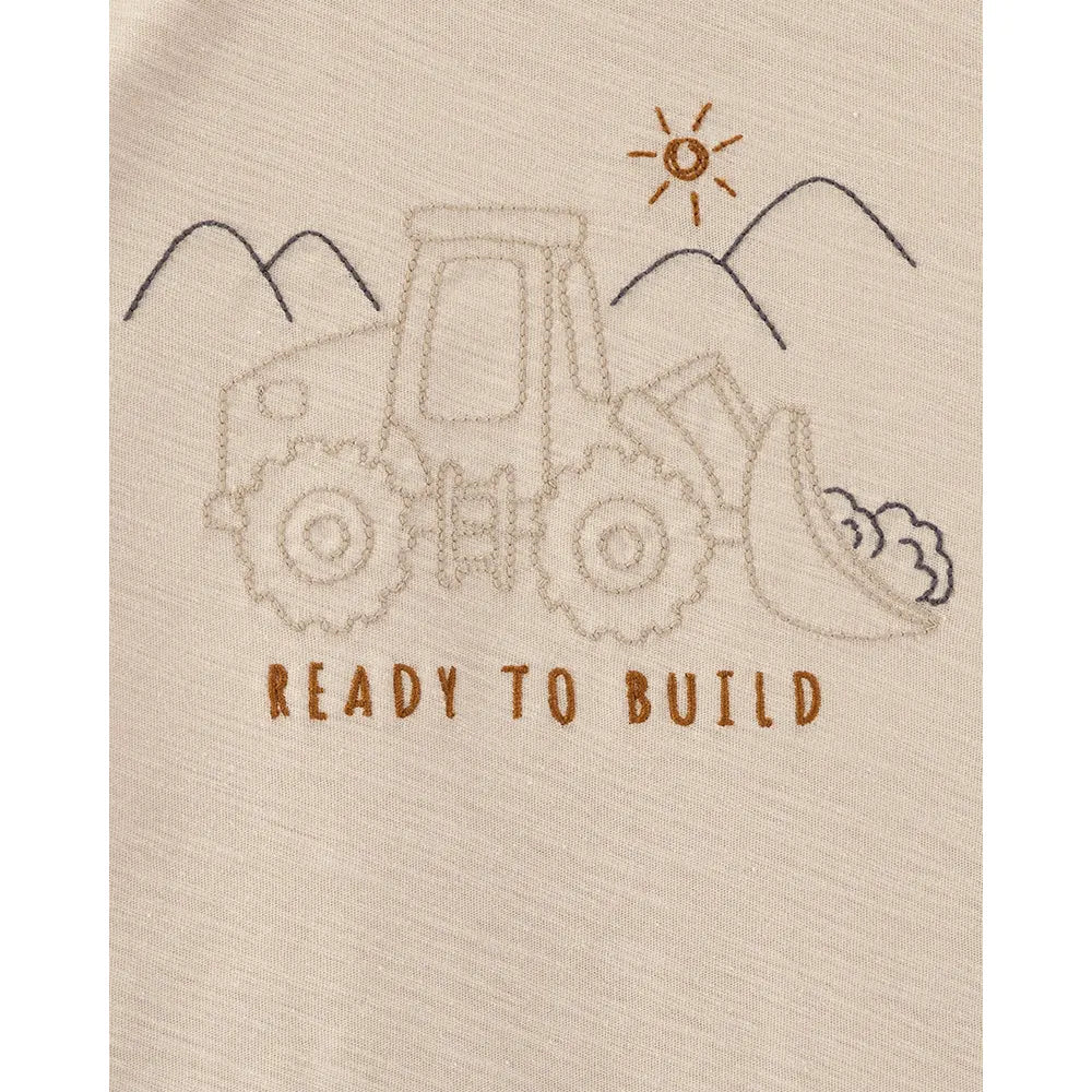 Ensemble t-shirt et short garçon - Construction