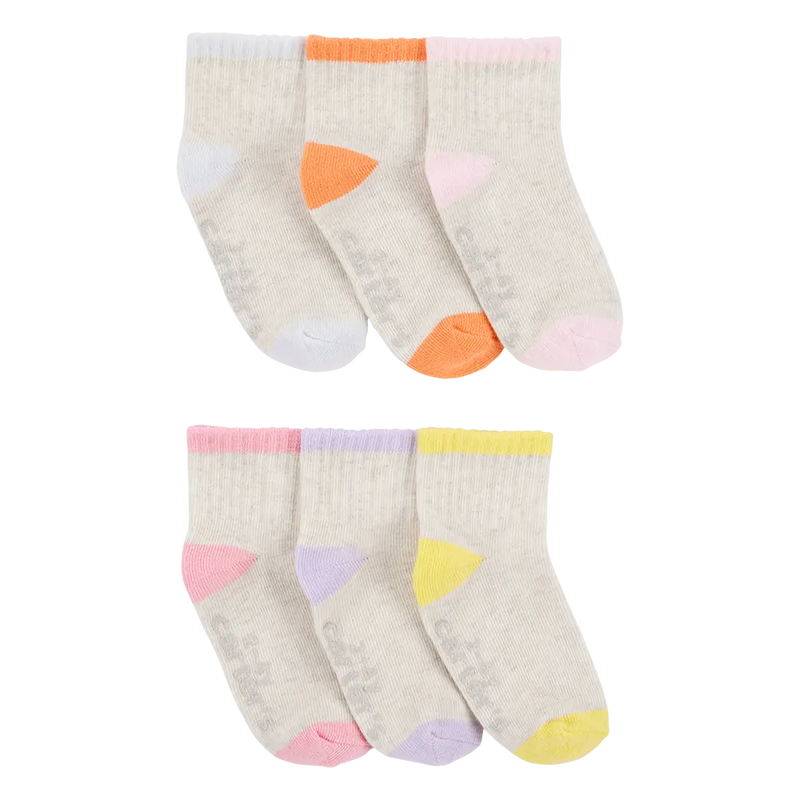 Carter's Girl's 6-Pack Socks