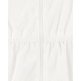 Cache-maillot à Capuche Fille Carter's - Blanc
