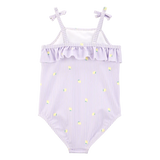 Traje de baño para niña Carter's - Rayas y limón